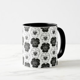 Caneca Pansies