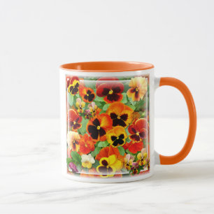 Caneca Pansy Sunset