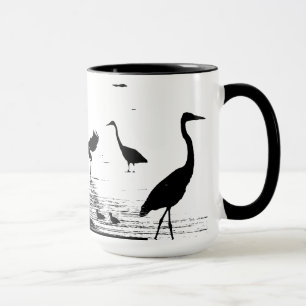 Caneca Pantanais dos animais dos animais selvagens do