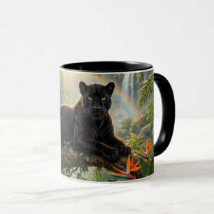 Caneca Pantera Negra Quênia Flores da Selva Cachoeira