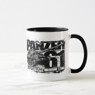 Caneca Panzer 61 Ringer Coffee Mug