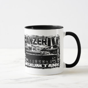 Caneca Panzer IV 11 oz Ringer Mug