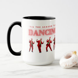 Caneca Pão de Natal Dançando Mug 15oz