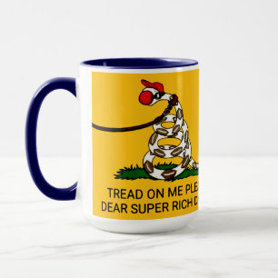 Caneca 'Pão Em Mim Por Favor, Querido Pai Super Rico'