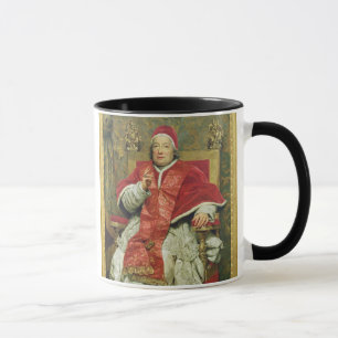 Caneca Papa Clemente XIII (1693-1769) (óleo em canvas)