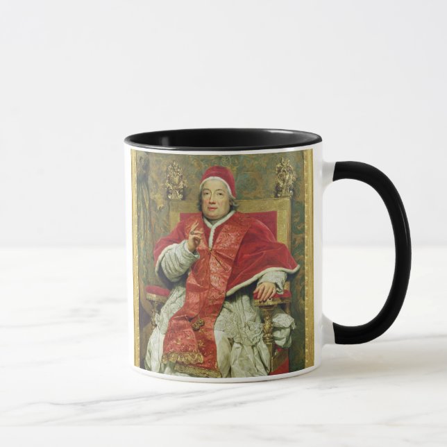 Caneca Papa Clemente XIII (1693-1769) (óleo em canvas) (Direita)