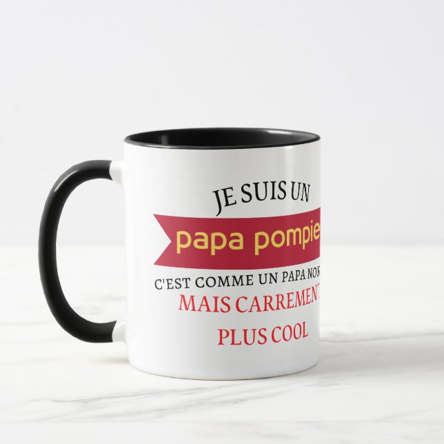 Caneca papa pompier (Esquerda)
