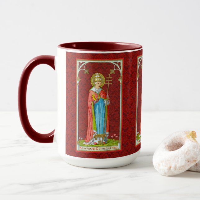 Caneca Papa São Cornélio (SAU 042) (Com Donut)