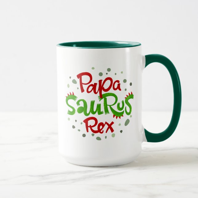 Caneca Papa Surus Rex Graphic (Direita)