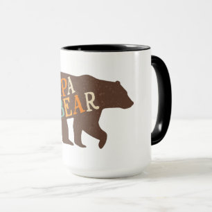 Caneca Papa Urso: Protetor Feroz, Pai Orgulhoso