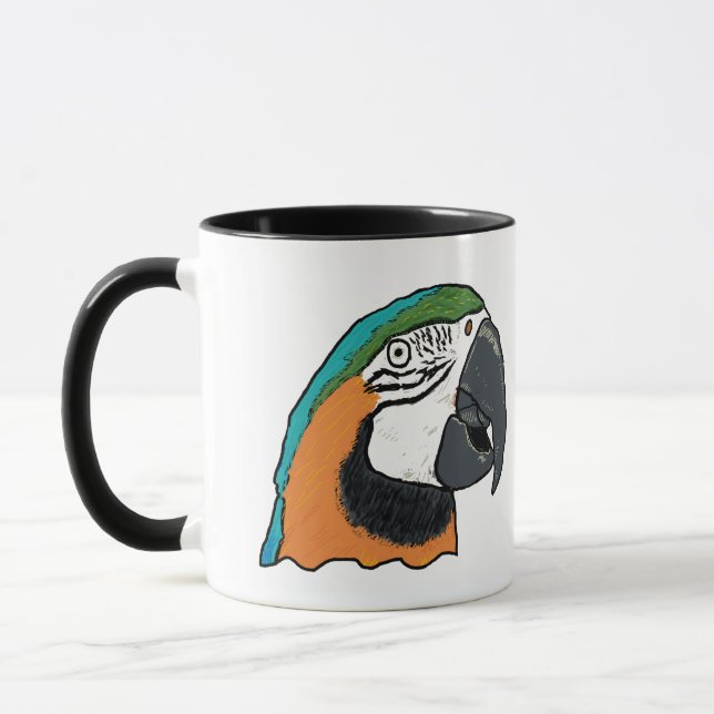 Caneca Papagaio (Esquerda)