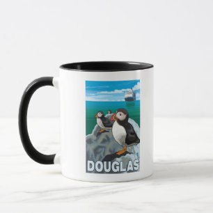 Caneca Papagaio-do-mar & navio de cruzeiros - Douglas,