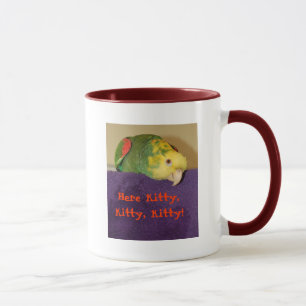 Caneca Papagaio que chama o gatinho!