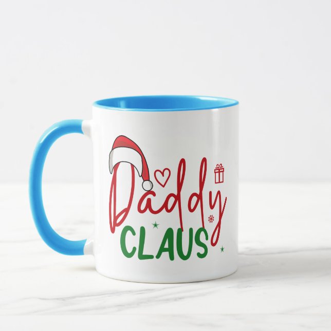 Caneca Papai Noel Design de Natal (Esquerda)