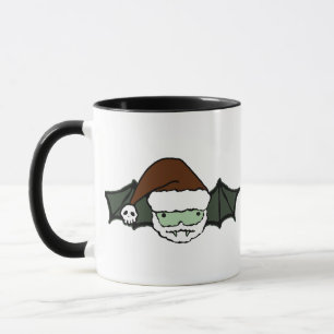Caneca Papai Noel Morcego Vampiro