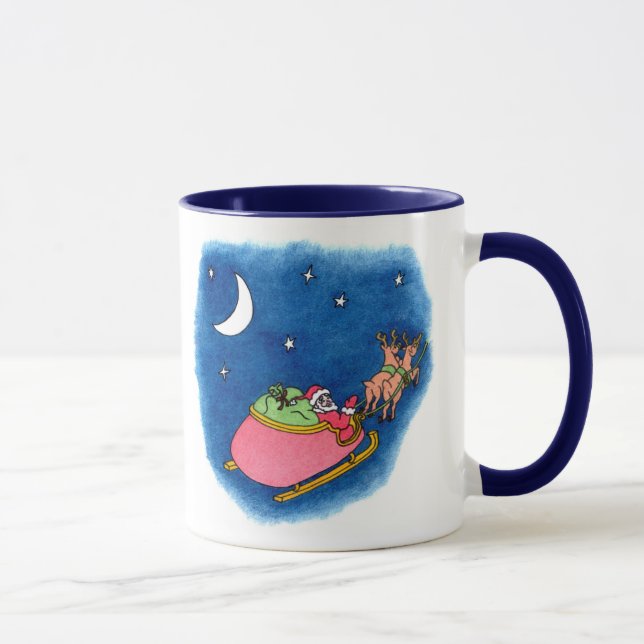 Caneca Papai noel Mug (Direita)