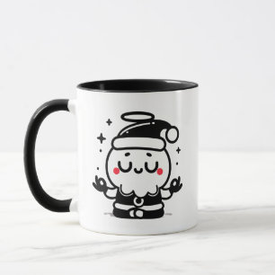 Caneca Papai Noel Zen – Férias do Papai Noel Bonito Medit