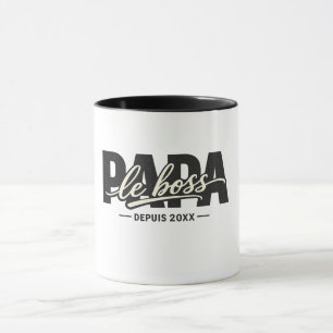 Caneca Papai o Chefe Desde 20XX