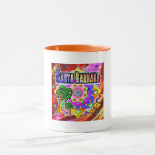 Caneca Papais noeis Barbara Tropical Amigos Mug