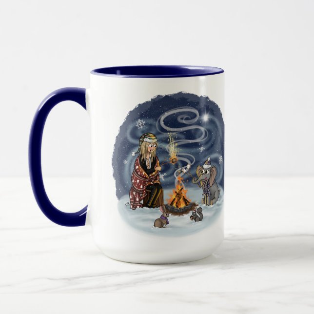 Caneca Papais noeis Chris & Wilbur Fireside Amigos Mug (Esquerda)