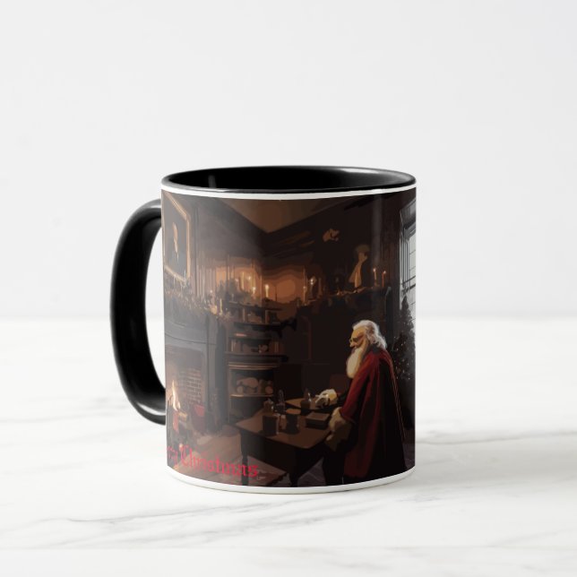 Caneca Papais noeis Cozy Nook (Frente Esquerda)