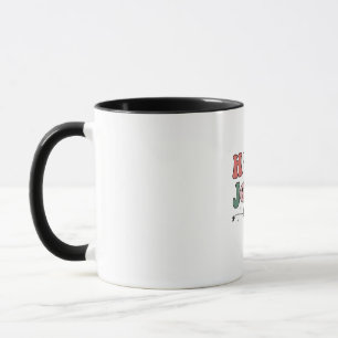 Caneca Papais noeis de Natal do dentista jurista e higeni