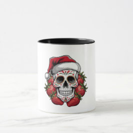 Caneca papais noeis de palha Dia dos Mortos