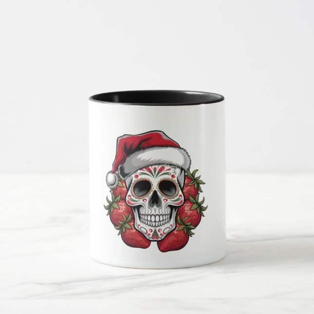 Caneca papais noeis de palha Dia dos Mortos (Centro)