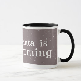 Caneca Papais noeis de renas de nariz vermelho e divertid