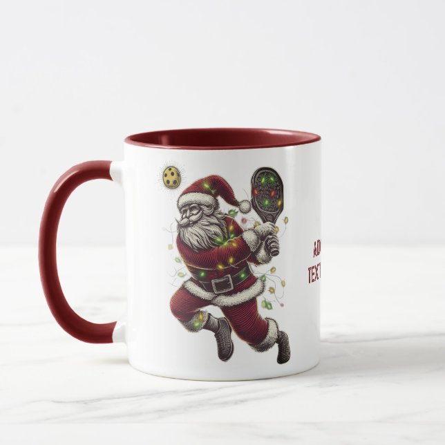 Caneca Papais noeis de seleção Leve de Natal (Esquerda)