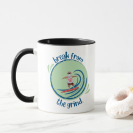 Caneca Papais noeis de surfe BFTG Coffee Mug