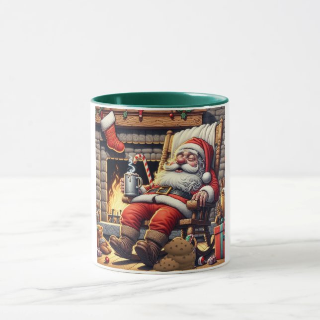 Caneca Papais noeis dormindo no Natal (Centro)