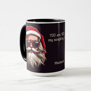 Caneca Papais noeis Grumpy de Nome e Texto Personalizados