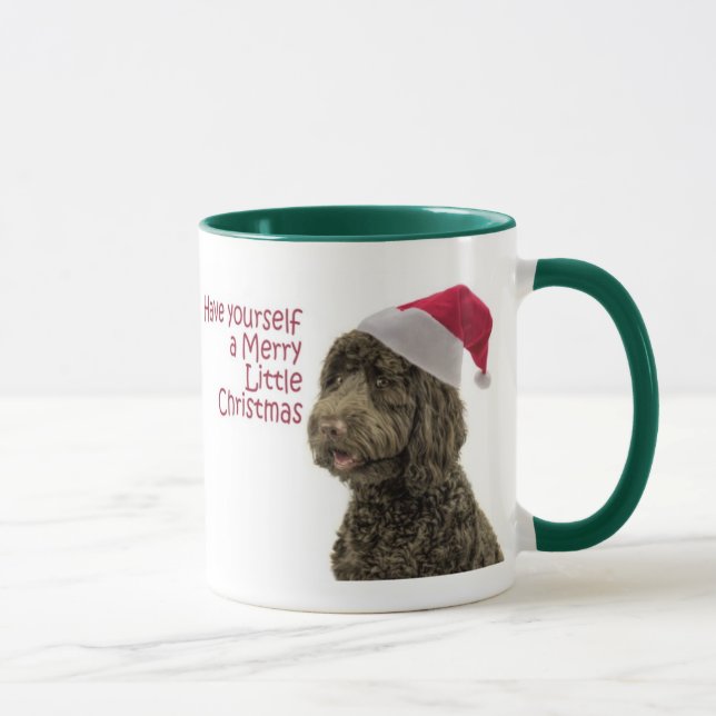 Caneca Papais noeis Labradoodle Mug (Direita)