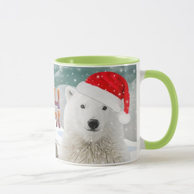 Caneca Papais noeis Polar Bear | Beary Christmas Mugs (Direita)