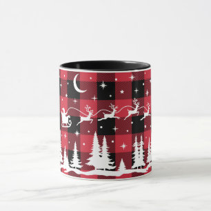 Caneca Papais noeis Que Voam Rebelde Red Buffalo