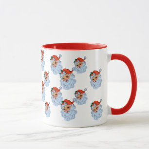 Caneca Papais noeis retrorreflectores enfrentam o Natal