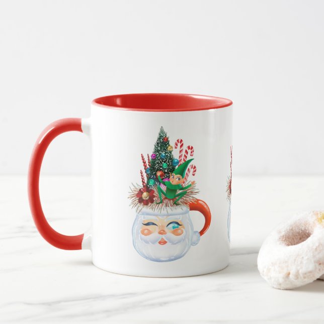 Caneca Papais noeis Vintage Mug (Com Donut)