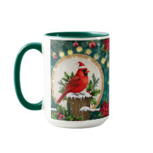 Caneca Papalvo de Natal | Papalvo Vermelho Festa d