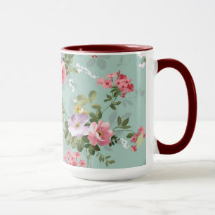 Caneca Papel de parede bonito para retrato Rosa Bonito Vi