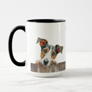 Caneca Papoeira Suave Cão Terrier Cachorro