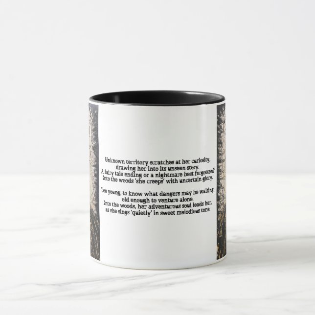 Caneca PARA A FLORESTA, Arte e Poesia - (Centro)