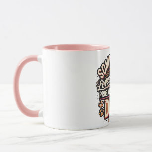Caneca para Amante de Cachorro Alguém Me Ama Prova