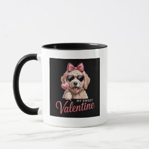 Caneca para Amante de Cachorro Schnauzer Fofo