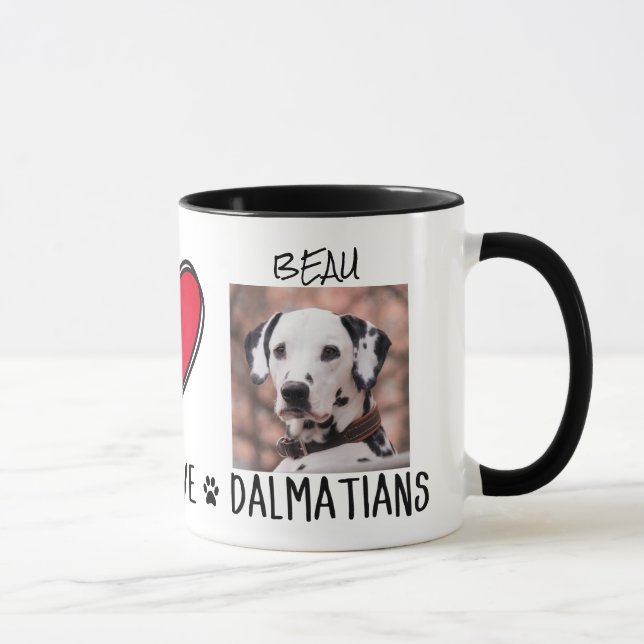 Caneca para Amantes de Cães Proprietários de Dálma (Direita)