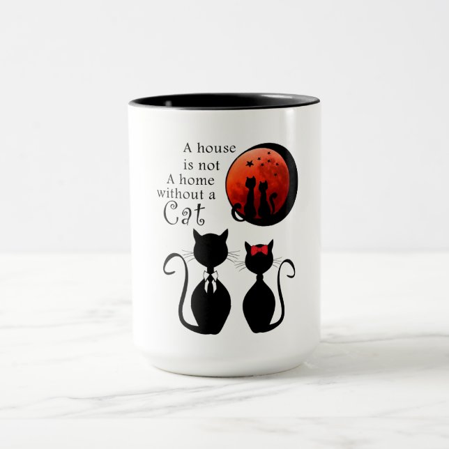 Caneca Para amantes de Cat (Centro)