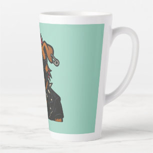 Caneca para café cachorro maluco