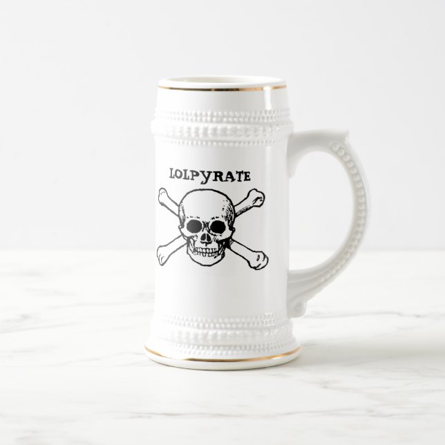 Caneca para cerveja de LOLPYRATE (Direita)