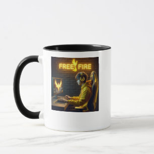 Caneca para Gamer de FREE FIRE - Caneca de Café co