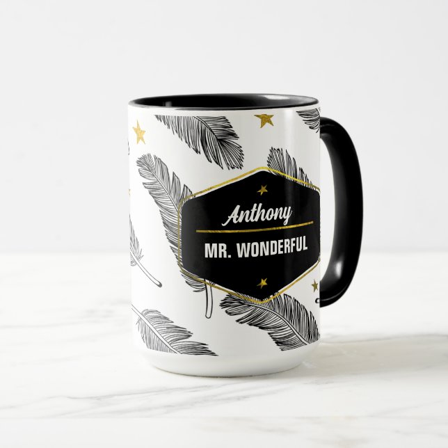 Caneca Para marido no presente de Dia de os pais (Frente Esquerda)
